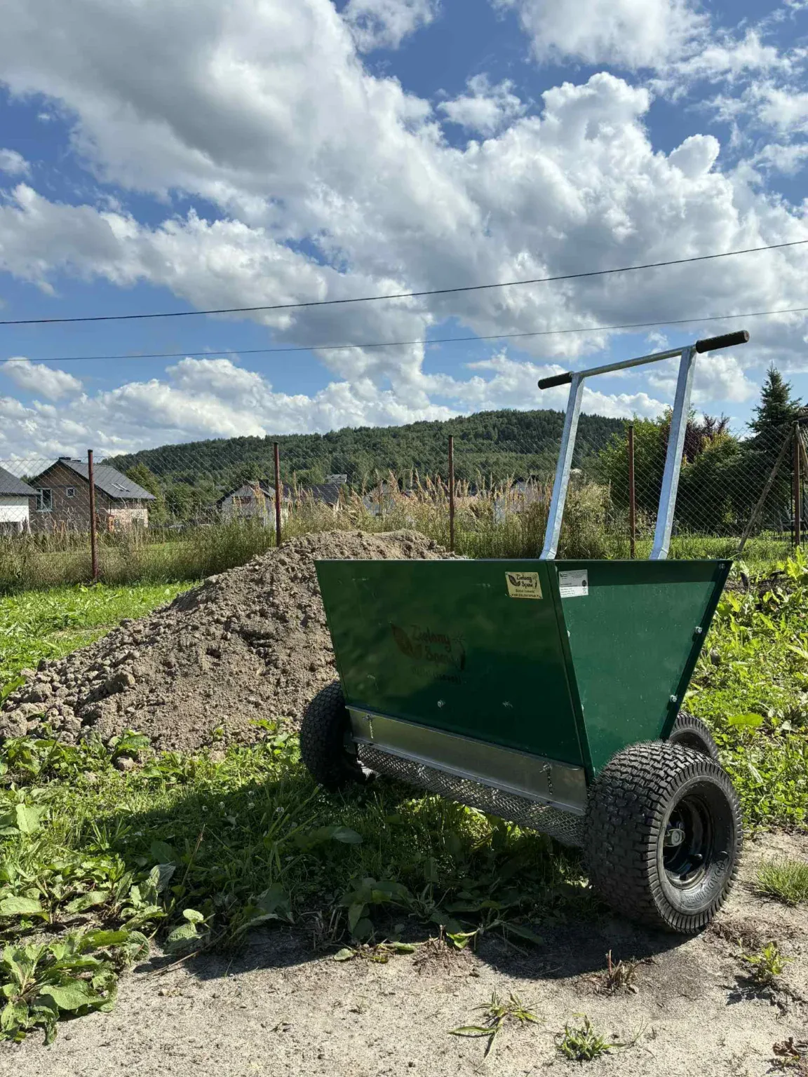 Piaskowanie trawnika